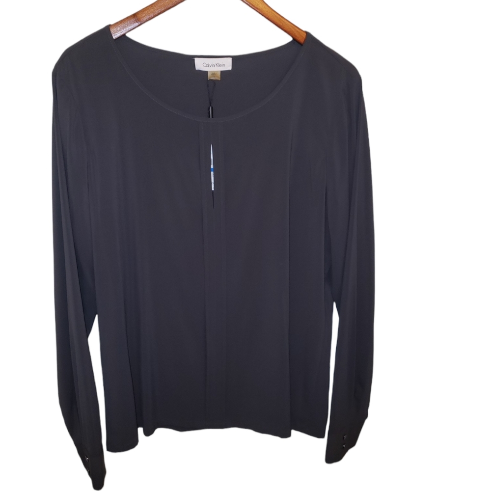 CALVIN KLEIN Blouse, Size XL